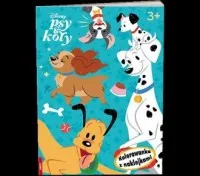 Rabat Disney Psy & Koty Kolorowanka z naklejkami NA-9148