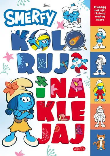 Smerfy. Koloruj i naklejaj Wybór klientów