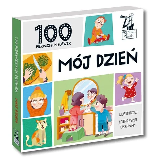 Kapitan Nauka. 100 pierwszych słówek. Mój dzień Nowość