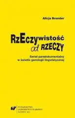 Rzeczywistość od rzeczy. Serial paradokumentalny.. Szybka wysyłka