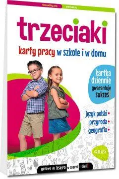 Hit cenowy TRZECIAKI. KARTY PRACY W SZKOLE I W DOMU