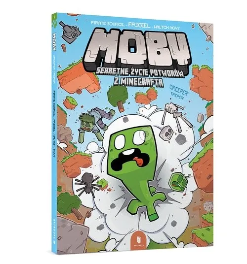 Moby Sekretne życie potworów z Minecrafta Tom 1 Obniżka ceny