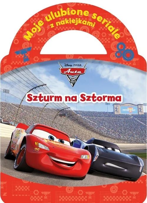 Moje ulubione seriale z naklejkami. Szturm na Sztorma. Disney Pixar Auta Ostatnia szansa
