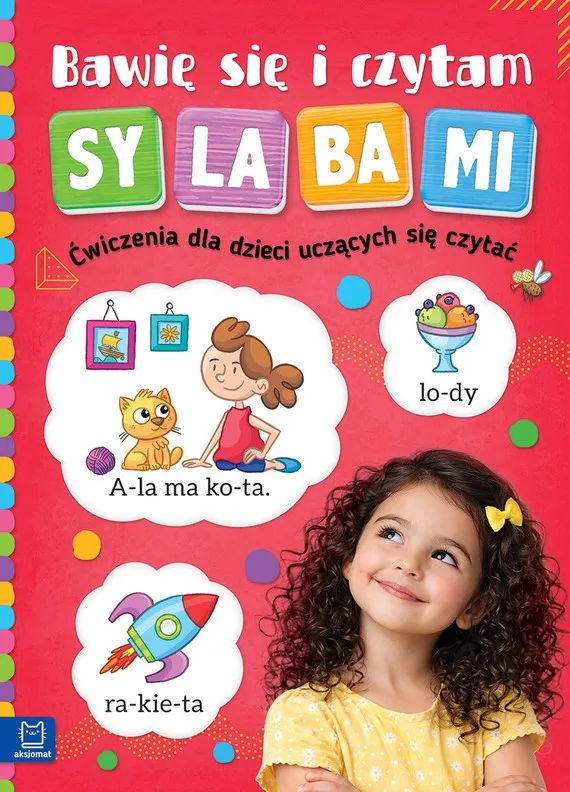 Zniżka Bawię się i czytam sylabami. Ćwiczenia dla dzieci uczących się czytać.