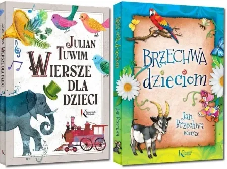 Zamów teraz BRZECHWA DZIECIOM + JULIAN TUWIM WIERSZE DLA DZIECI TWARDA /zestaw/ - Jan Brzechwa